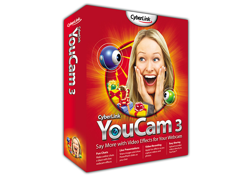 「YouCam 3」パッケージ版のイメージ