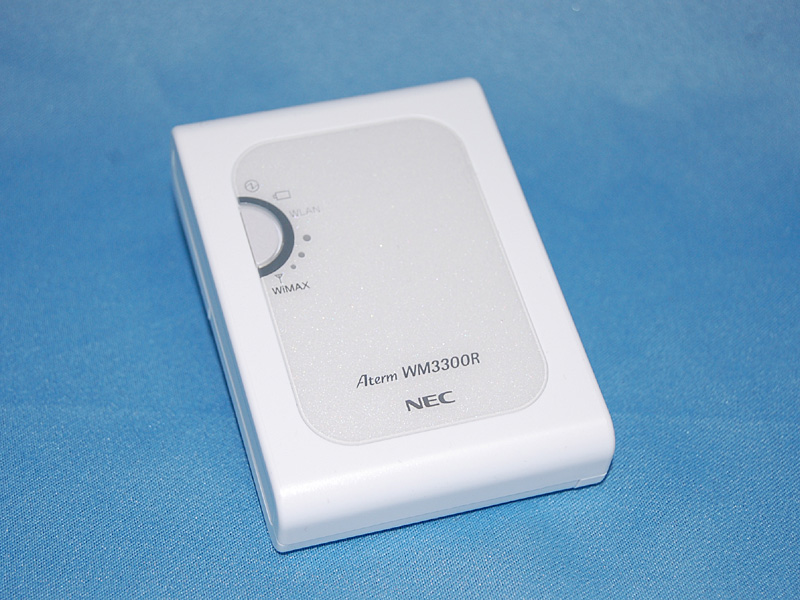 NECアクセステクニカのWiMAX内蔵モバイルルータ「AtermWM3300R」