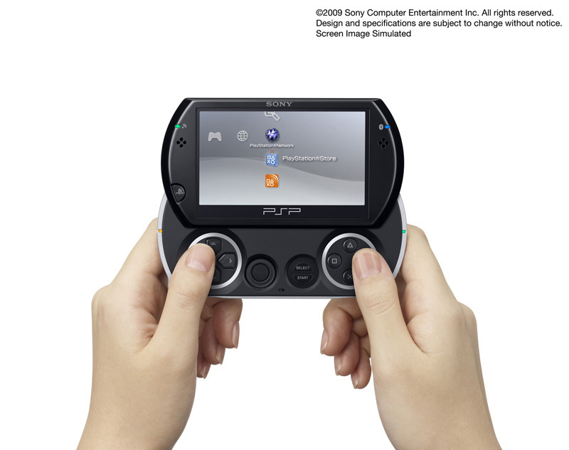 コミックコンテンツは現行PSPに加え、新モデル「PSP go」でも利用できる