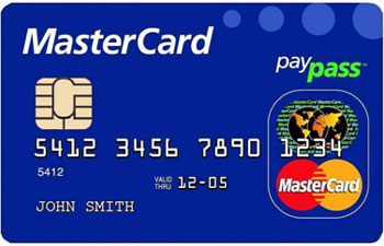 「MasterCard PayPassカード」のイメージ