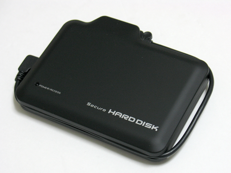 「HDPN-HSUシリーズ」の本体色はブラックのみ。直販サイトでの価格は250GBモデルが1万1800円、320GBモデルが1万2800円